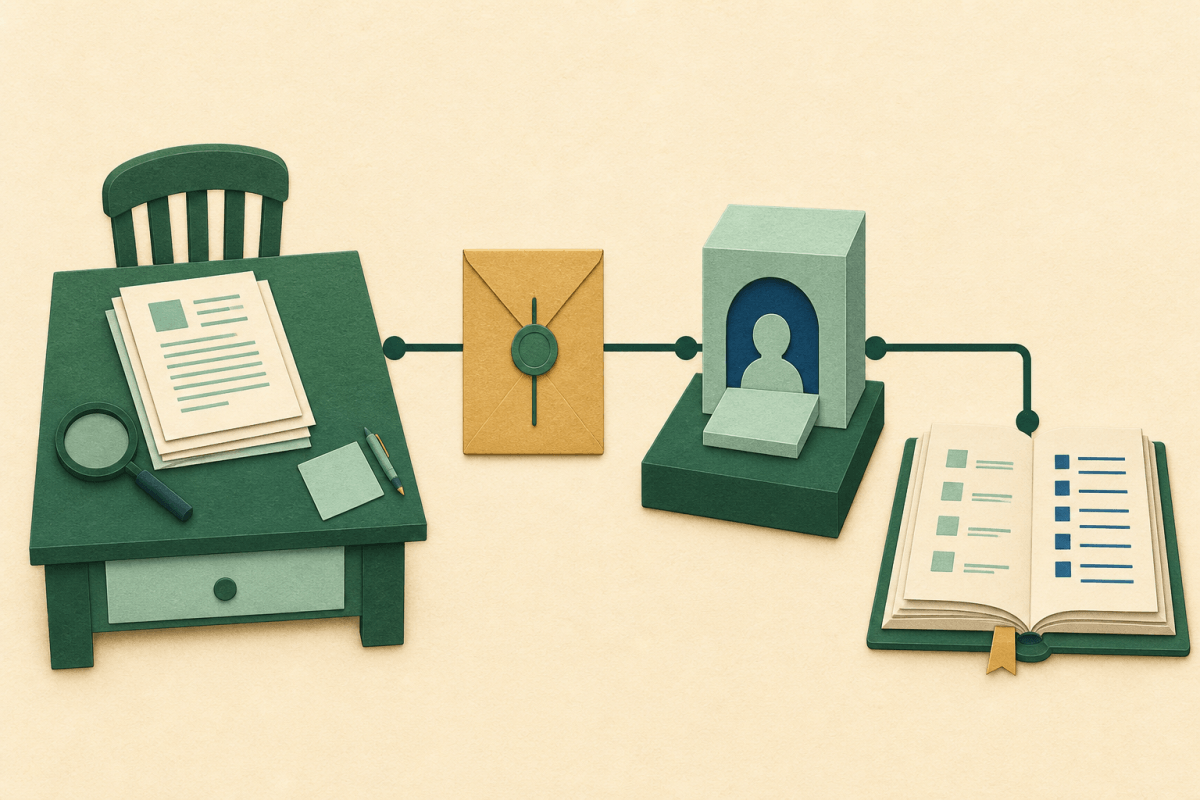 Configuration, the reviewed plan and resulting state have different custody and authorization requirements.